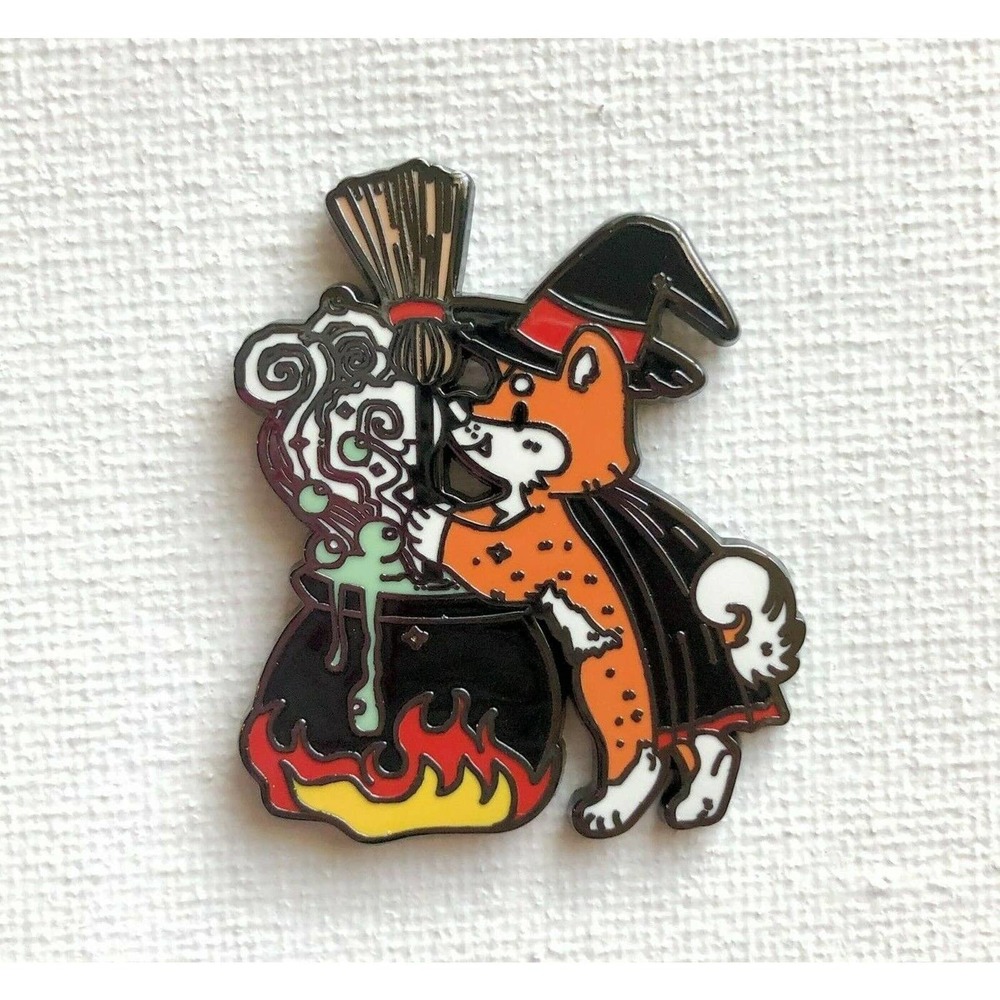 Shiba Inu Dog Enamel Pin